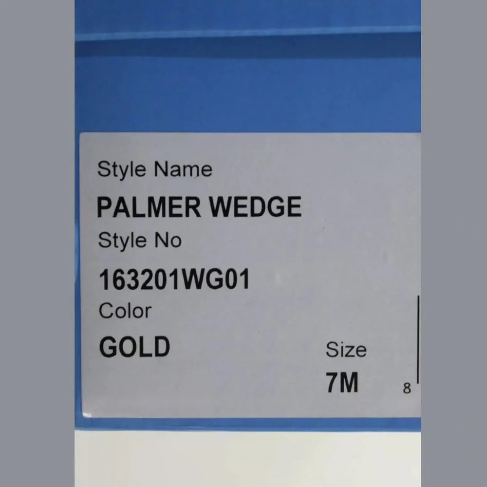 Jack Rogers Gold Espadrille Wedges - Picture 14 of 16